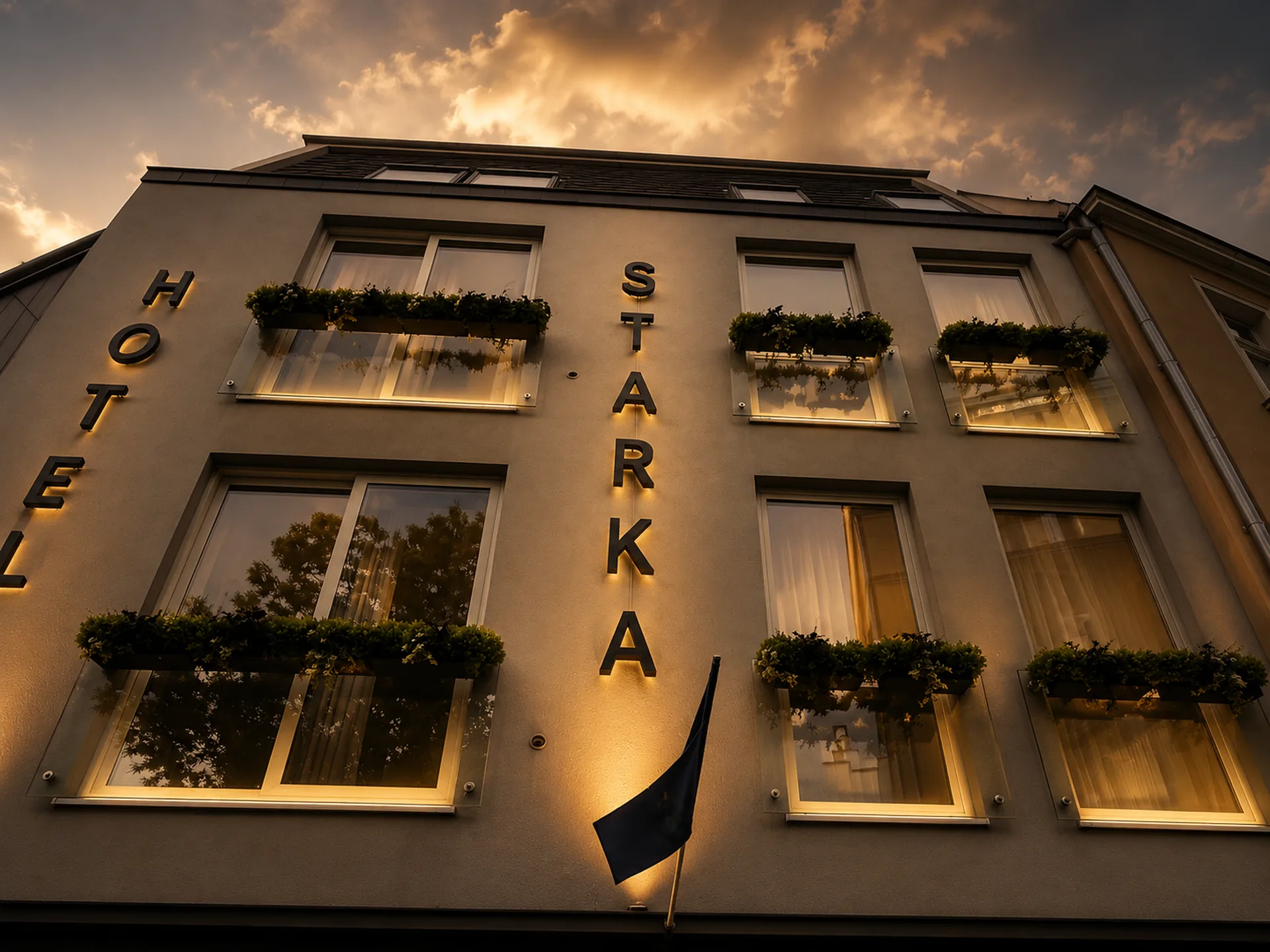 Hotel Starka - zabytkowa kamienica nad Odrą